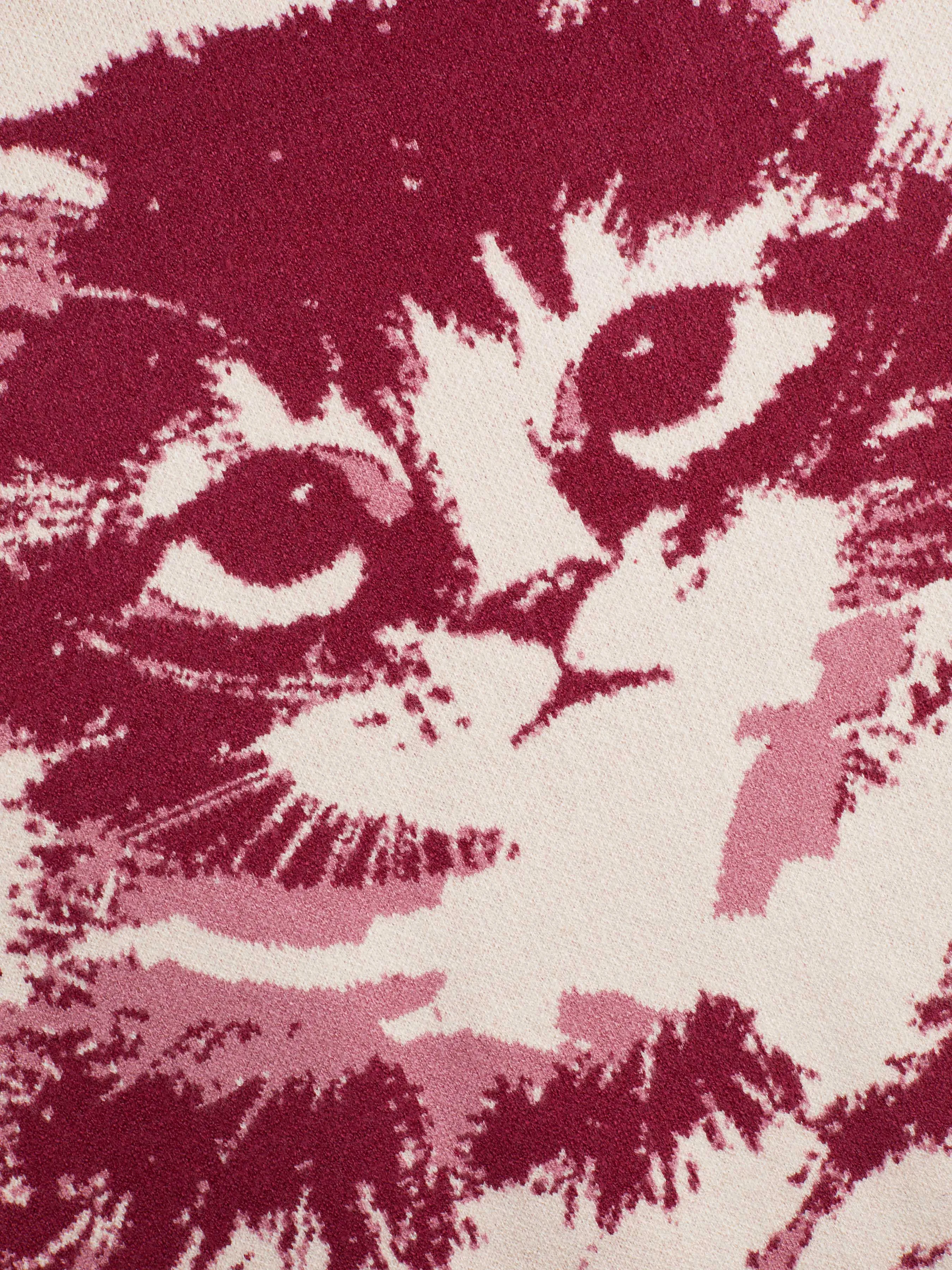 Haut à manches courtes avec graphique de chat et col rond en jacquard Curve & Plus