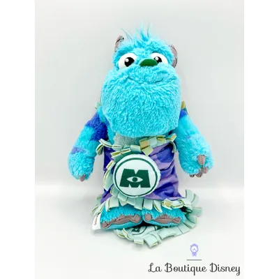 Peluche Sulli Monstres et Cie Disney Babies Disneyland Paris monstre bleu couffin couverture
