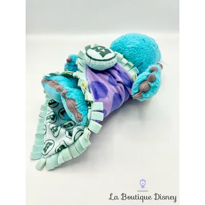 Peluche Sulli Monstres et Cie Disney Babies Disneyland Paris monstre bleu couffin couverture