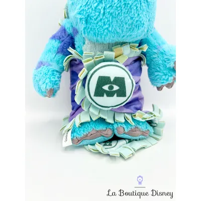 Peluche Sulli Monstres et Cie Disney Babies Disneyland Paris monstre bleu couffin couverture
