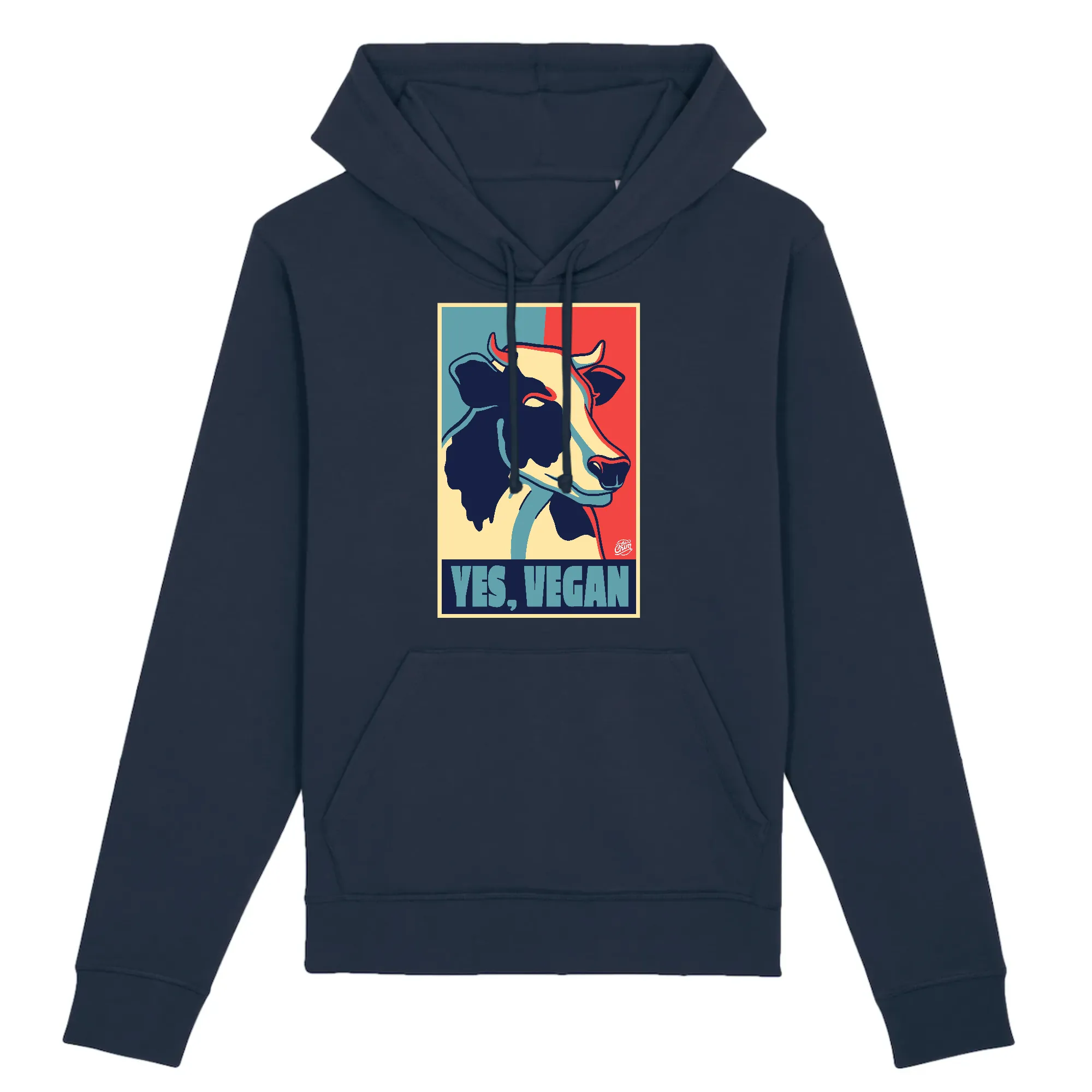 Pull à capuche - YES, VEGAN