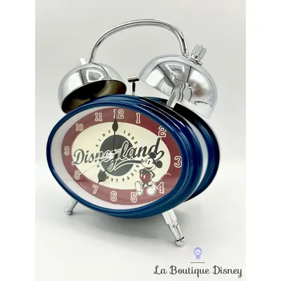 Réveil Mickey Mouse since 1992 Disneyland Paris Disney horloge bleu bordeaux