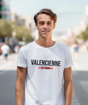 T-Shirt Valenciennes je t'aime